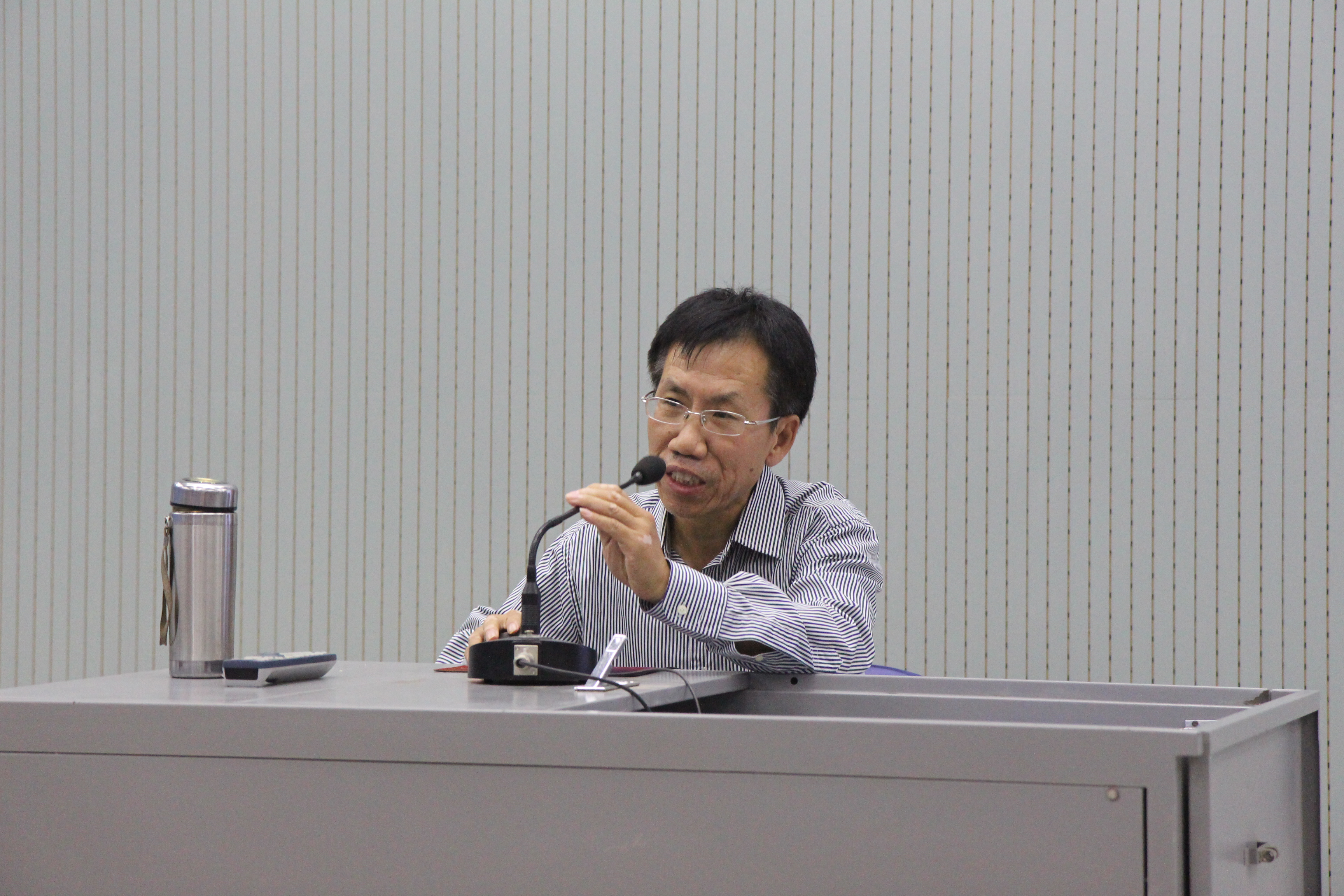 国家行政学院史朝教授在伟德举办“城市文化论坛”学术讲座