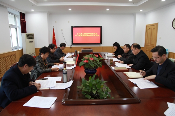 伟德召开2016年度党委常委民主生活会