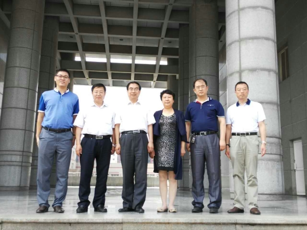 河北工程大学党委常委王林昌一行来伟德考察